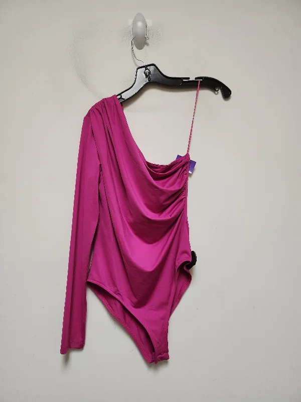 Soft and Comfy Yoga Sets -Pink Bodysuit Zara, Size M