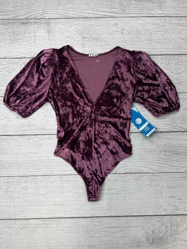 Practical Yoga Sets for Beginners -Purple Bodysuit Free People, Size Xs