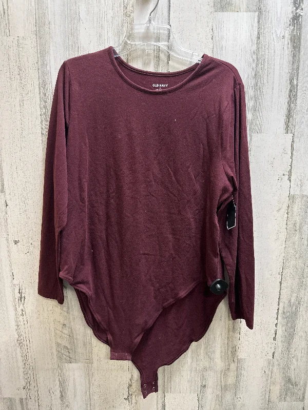 Yoga Sets for Maximum Flexibility -Purple Bodysuit Old Navy, Size 3x
