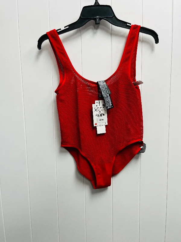 Yoga Set for Comfort and Functionality -Red Bodysuit Zara, Size M