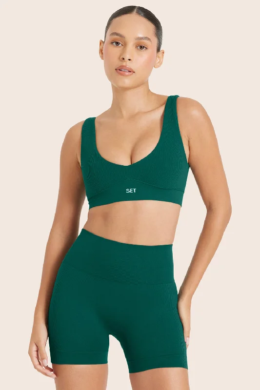 Stylish Yoga Set for All Seasons -SCULPTFLEX® DIVE BRA - MOJITO