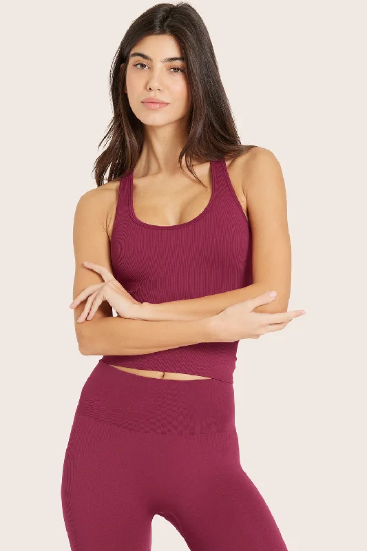 Yoga Set for Deep Relaxation -SCULPTFLEX® ELEVATE TANK - WILDBERRY