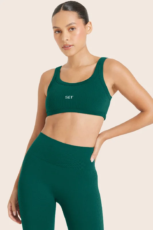 Fashionable Yoga Sets with Tops and Leggings -SCULPTFLEX® HOLD BRA - MOJITO