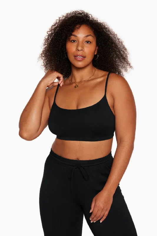 Yoga Sets for Hot Weather -SET SLEEP® CAMI BRALETTE - ONYX