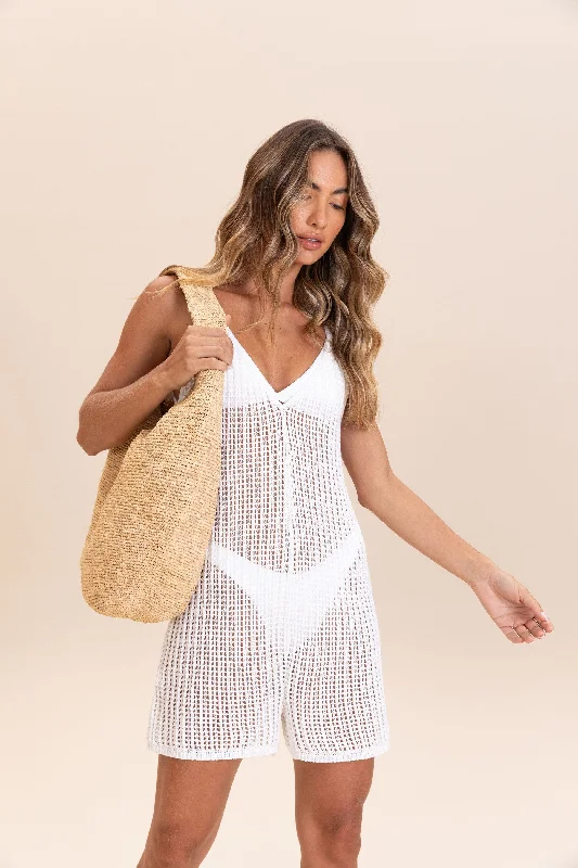Yoga Set for Yoga, Pilates, and Fitness -Short Knit Romper