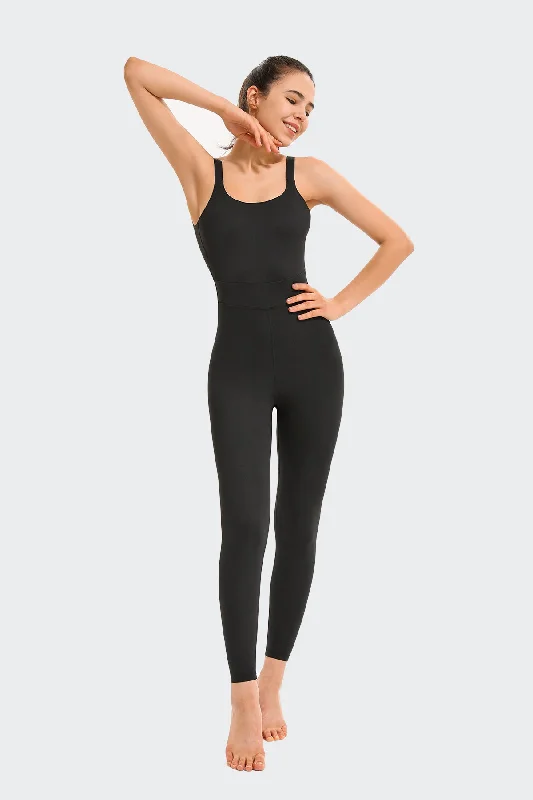 Premium Stretchable Yoga Sets -Sleeveless Bodycon Jumpsuits