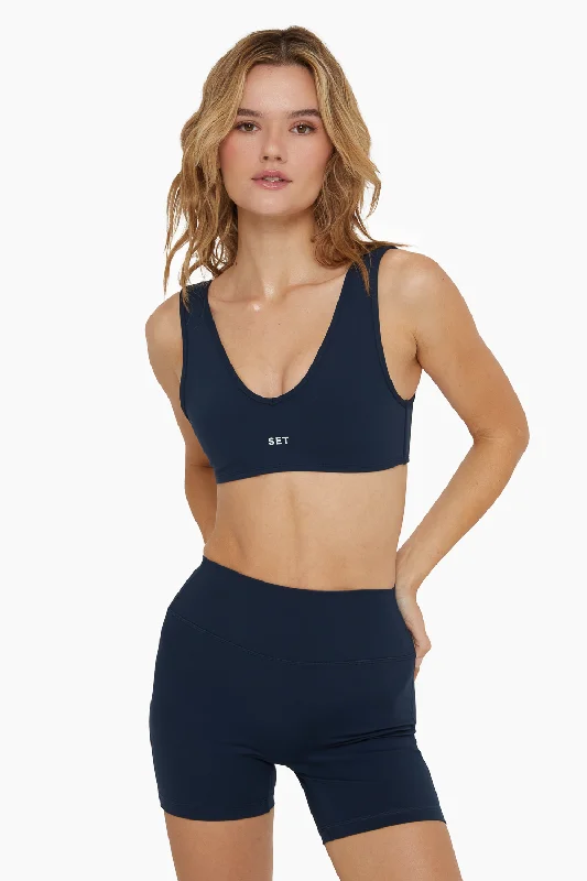 Stretchable and Comfortable Yoga Sets -SPORTBODY® DIP BRA - OXFORD