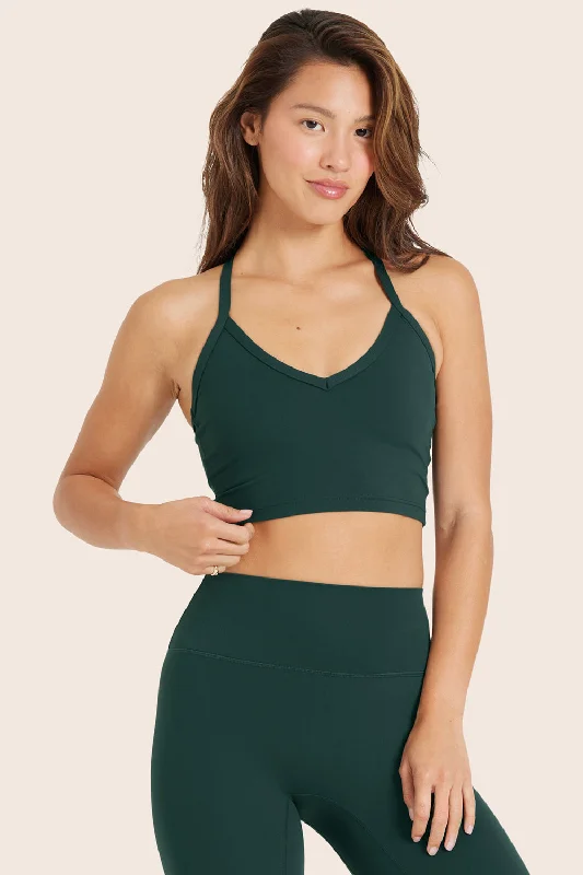 Yoga Set for Building Muscle and Flexibility -SPORTBODY® Y CAMI BRA - IVY