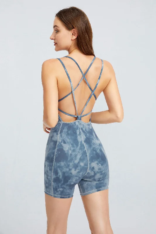 Ultimate Performance Yoga Set -Strappy-Back Hot Shot Shortsie