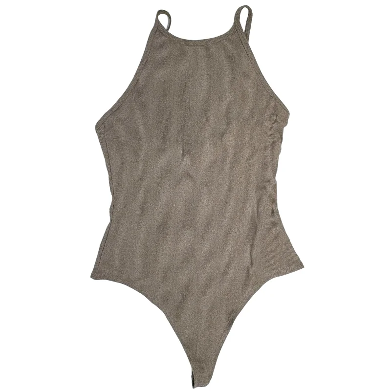 Matching Top and Bottom Yoga Sets -Taupe Bodysuit The Girlfriend Collective, Size M