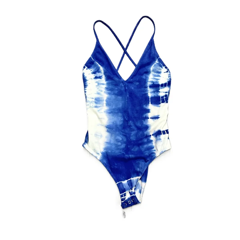 Yoga Set for Dynamic Movement -Tie Dye Bodysuit By Topshop, Size: S