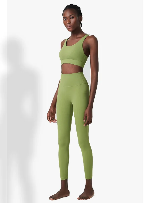 Performance Yoga Set for Gym -Verde Ensemble Yoga Set