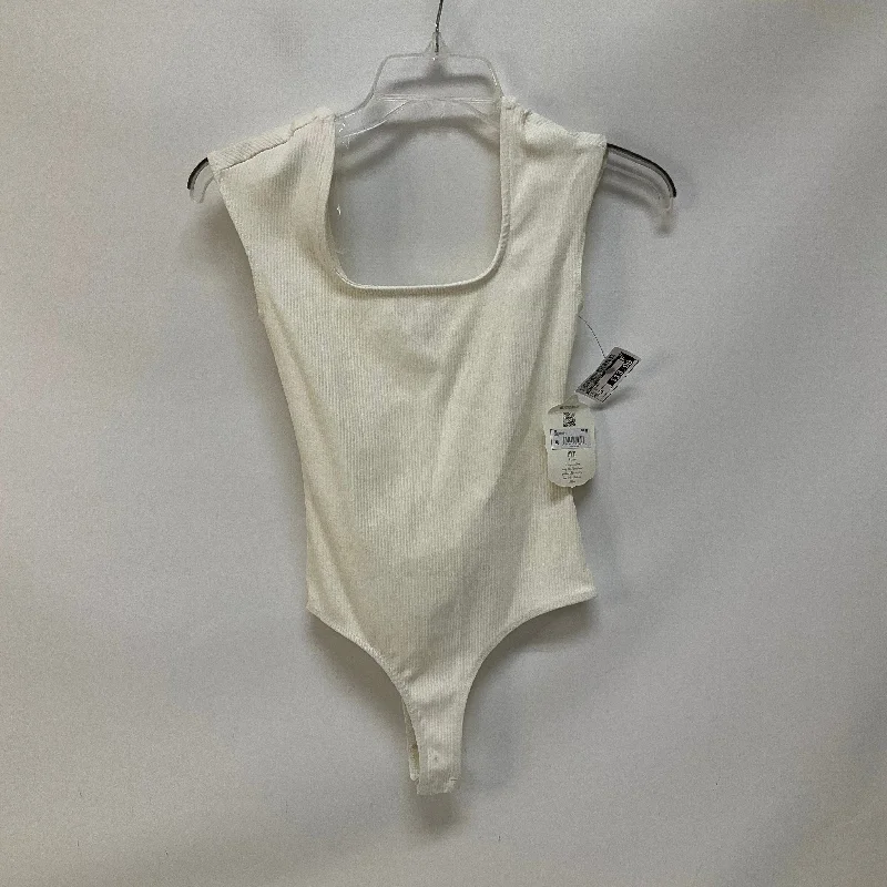 Yoga Sets for Summer -White Bodysuit Altard State, Size Xs