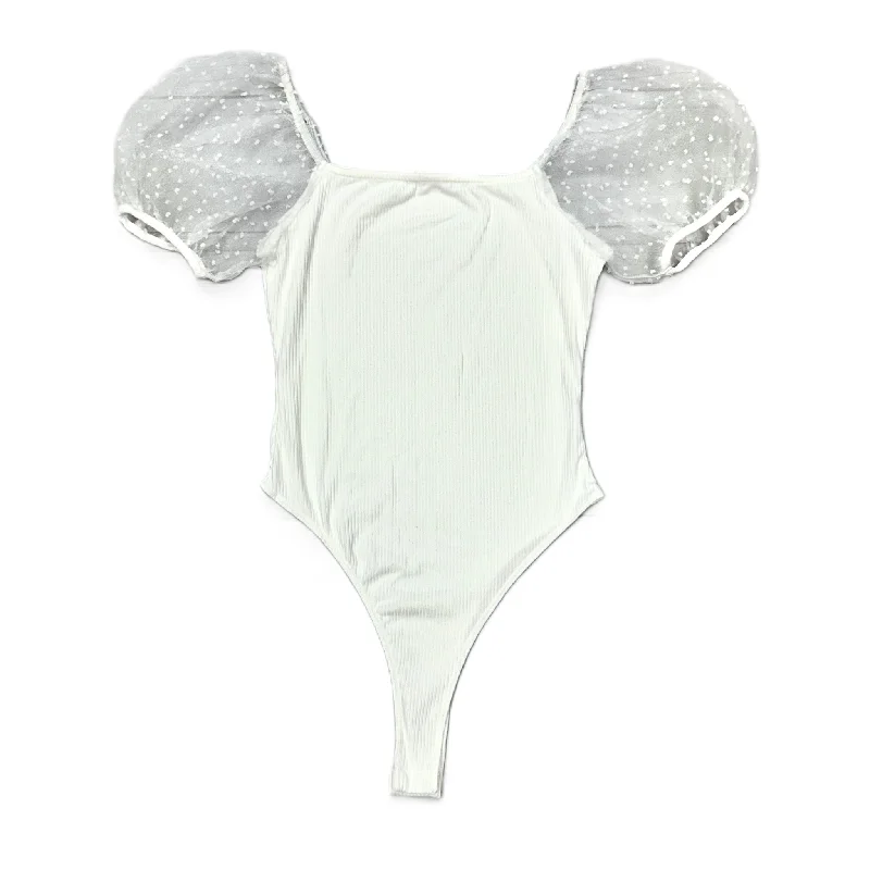 Comfortable Yoga Outfits -White Bodysuit By Altard State, Size: M