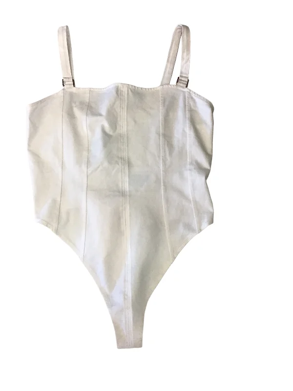 Women's Yoga Sets for Hot Weather -White Bodysuit H&m, Size L