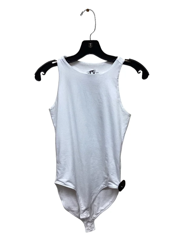 Yoga Sets with Elastic Waistbands -White Bodysuit Old Navy, Size S