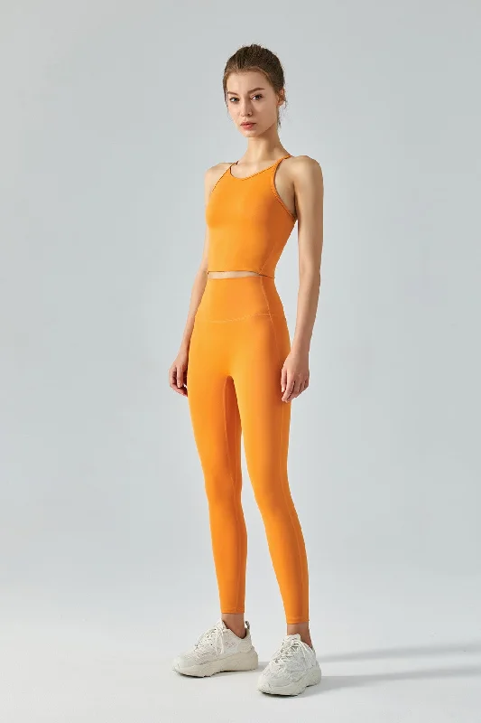 Full Set Yoga Wear -Y-Back Sports Bra & Leggings Activewear Set